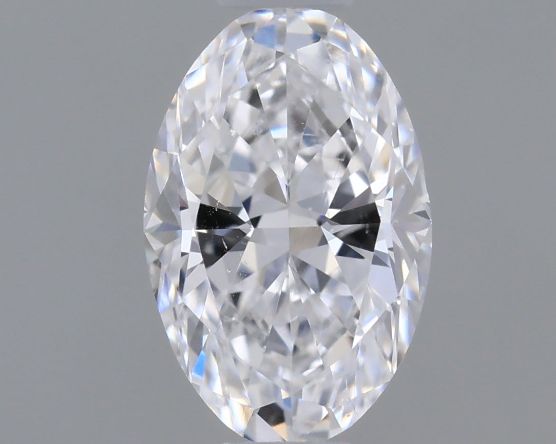 0.50 carat Oval diamond D SI1