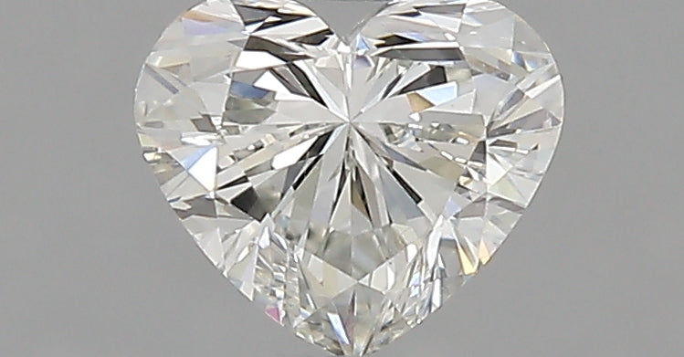0.64 carat Heart diamond I SI1