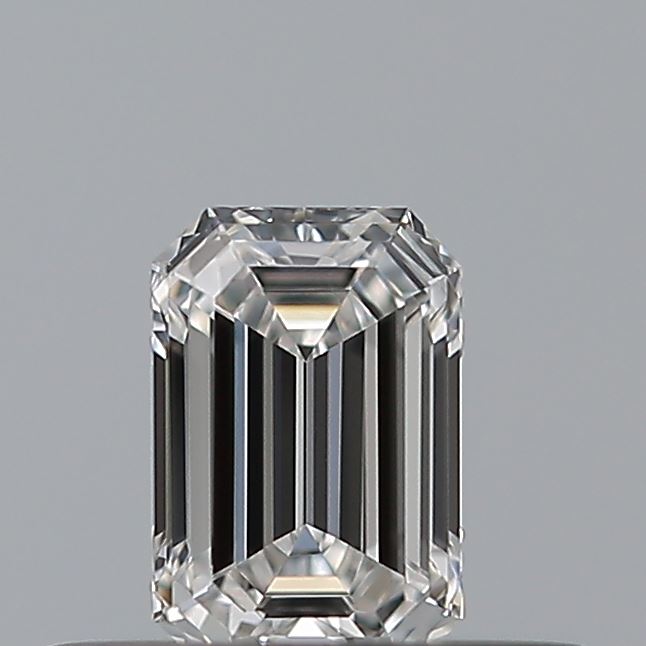 0.24 carat Emerald diamond F VVS1