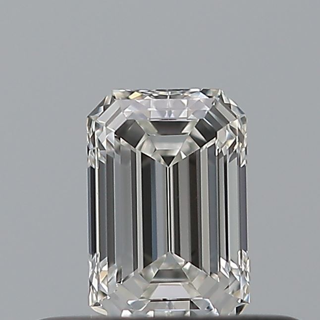 0.30 carat Emerald diamond H VVS2