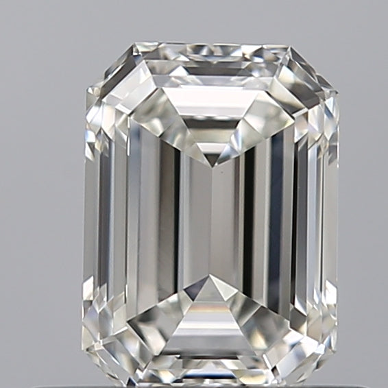 0.72 carat Emerald diamond G VVS2 Excellent