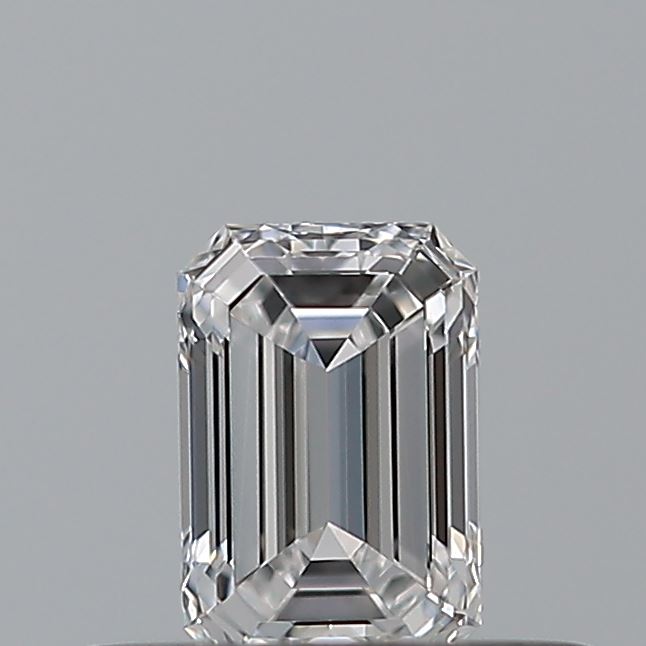 0.24 carat Emerald diamond D VVS1