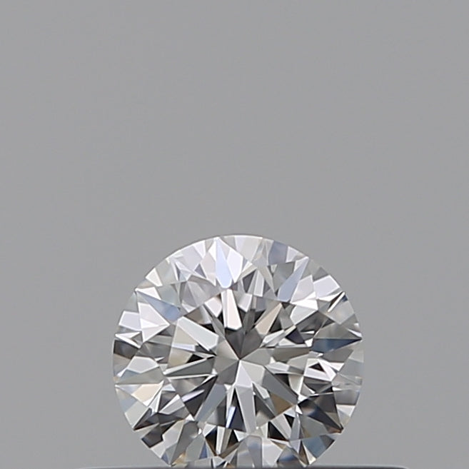 0.25 carat Round diamond E VVS1 Excellent