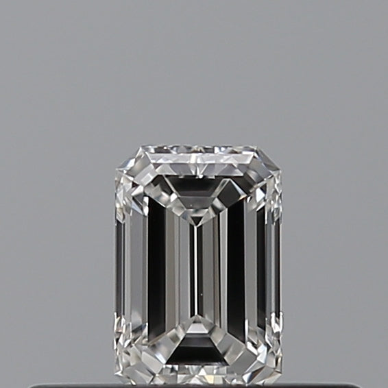 0.25 carat Emerald diamond F VVS1