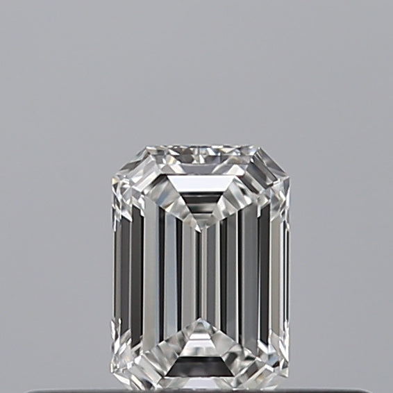 0.23 carat Emerald diamond E VVS1
