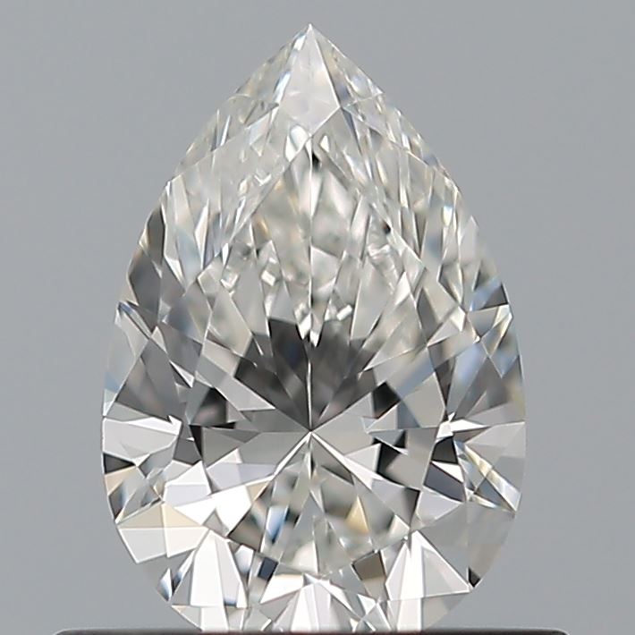 0.53 carat Pear diamond H VVS1