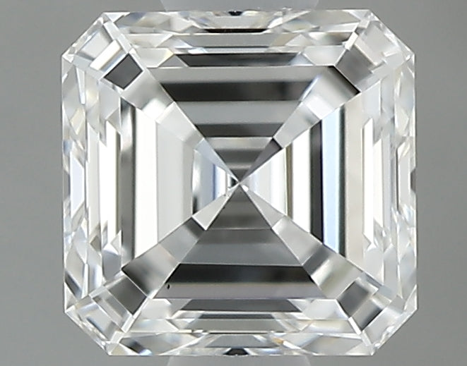 0.70 carat Asscher diamond F VS2