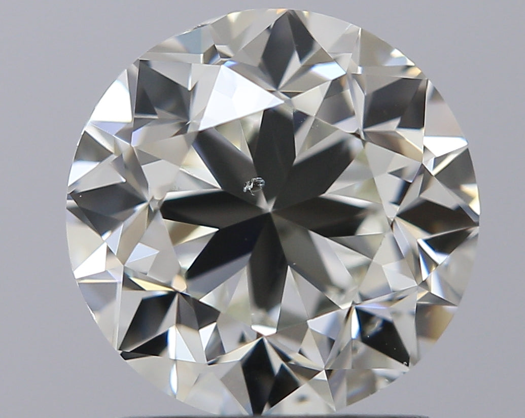 1.50 carat Round diamond J SI1 Good