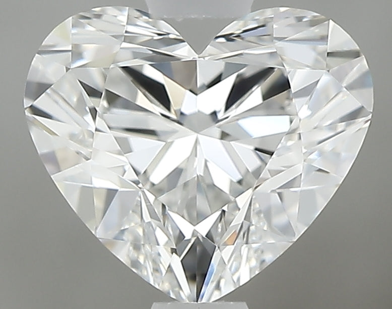 0.92 carat Heart diamond F VS1