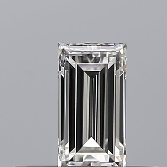 0.26 carat Baguette diamond F VVS2