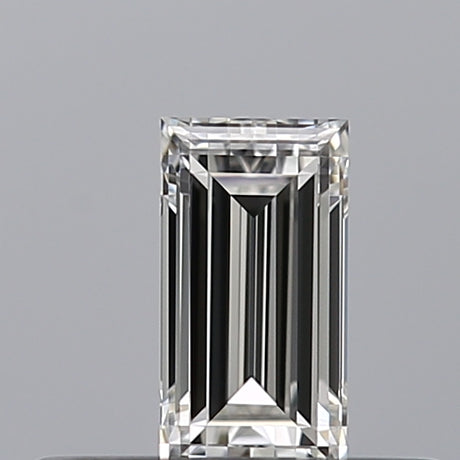 0.26 carat Baguette diamond F VVS2