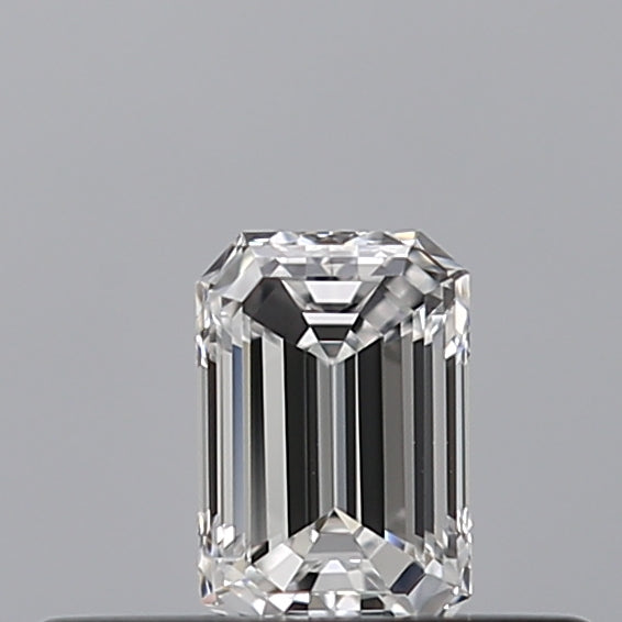 0.23 carat Emerald diamond D VVS2