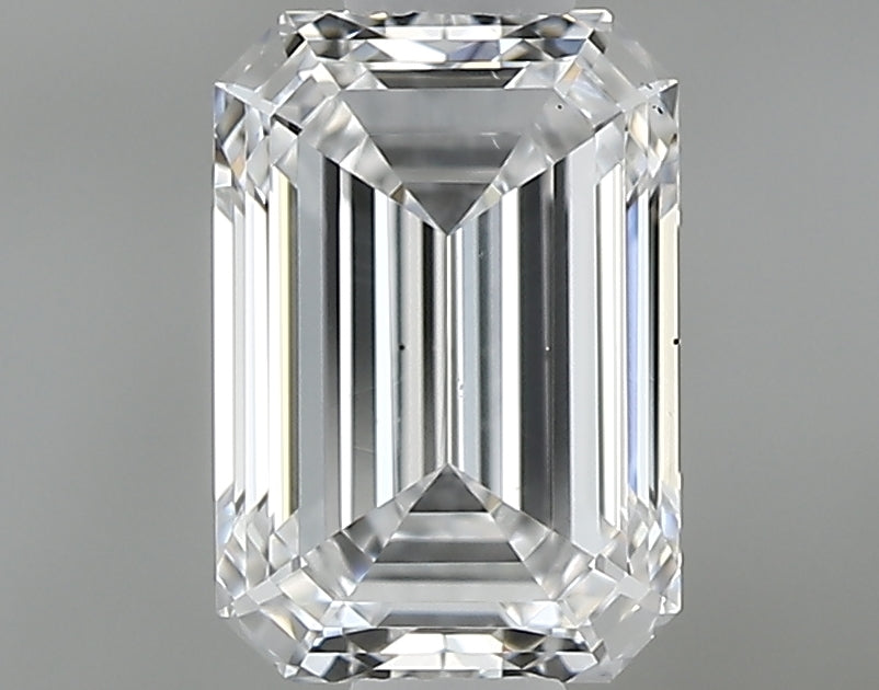 0.63 carat Emerald diamond D VS2