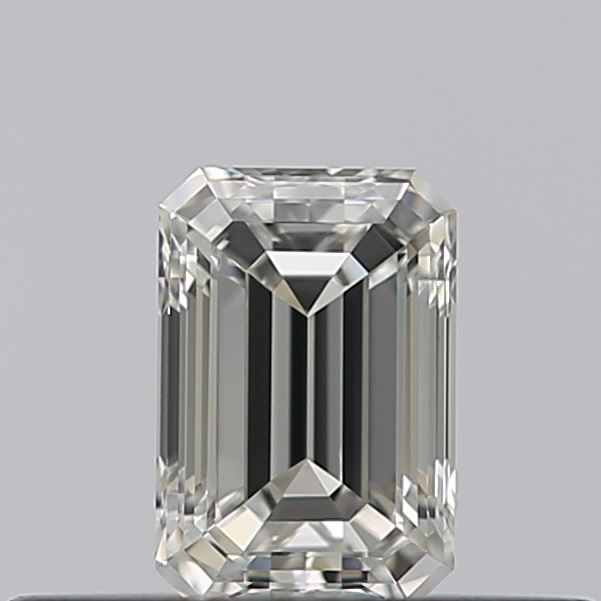 0.25 carat Emerald diamond F VVS2