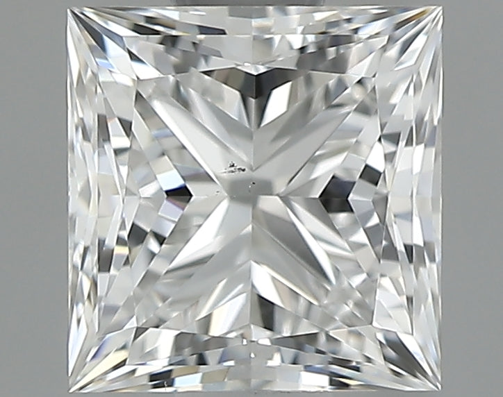 0.81 carat Princess diamond F VS2