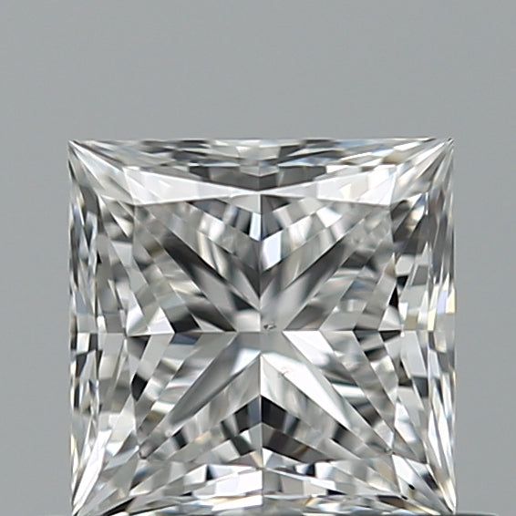 0.72 carat Princess diamond E SI1