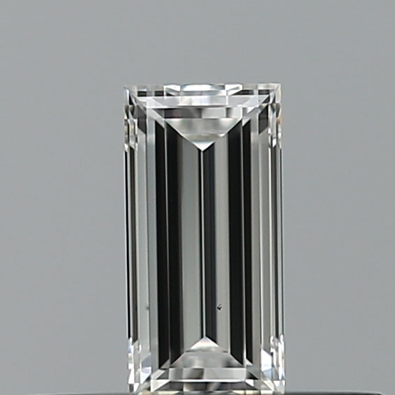 0.23 carat Baguette diamond E VS1