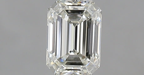 0.72 carat Emerald diamond H IF Excellent