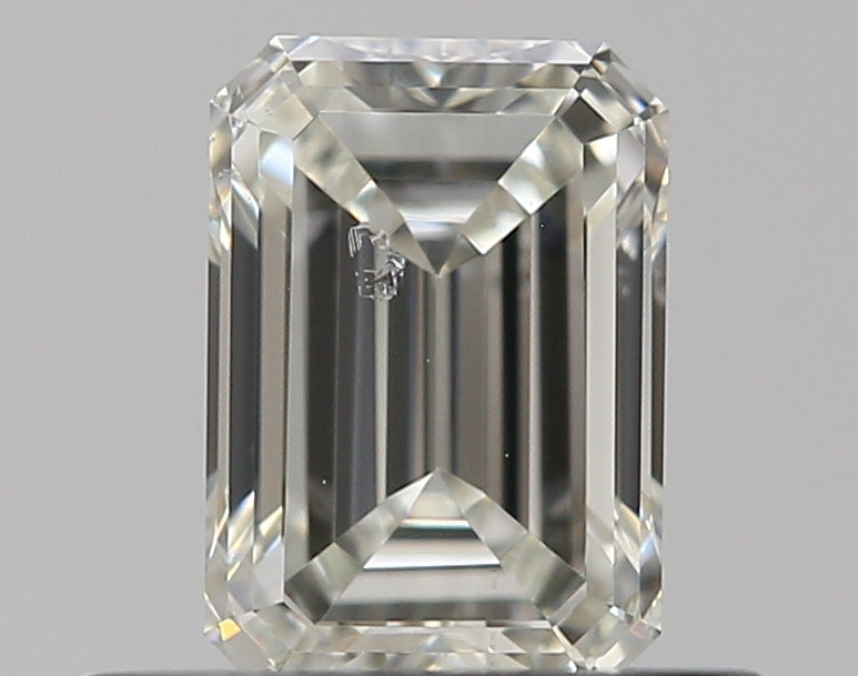 0.43 carat Emerald diamond I SI2