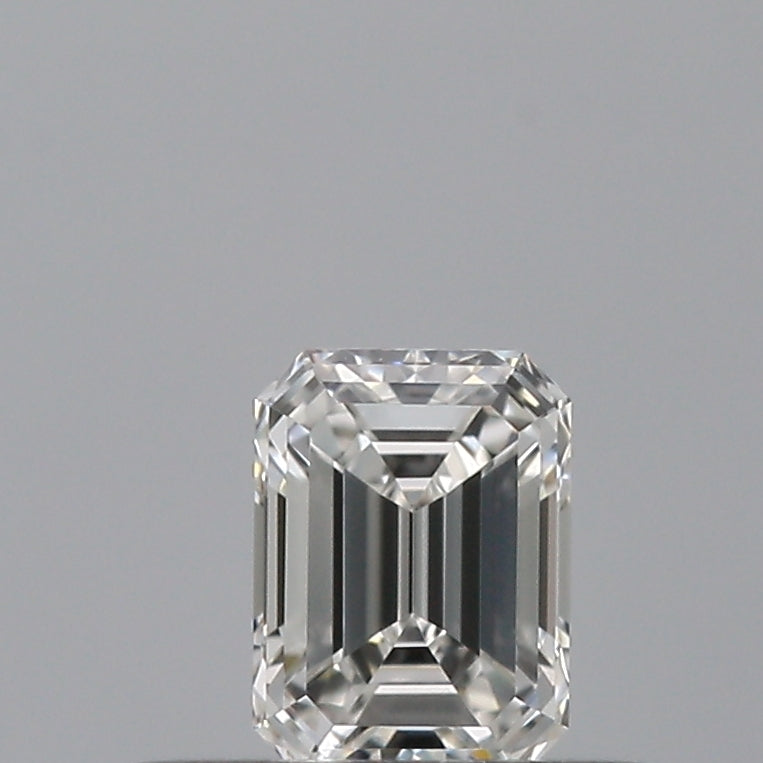 0.25 carat Emerald diamond F VVS2