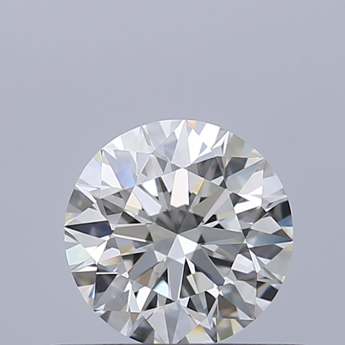0.53 carat Round diamond F IF Excellent