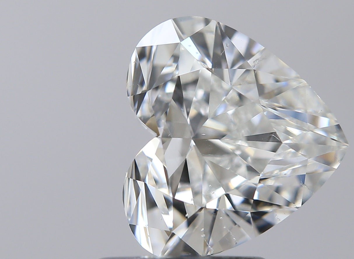 1.51 carat Heart diamond H SI1