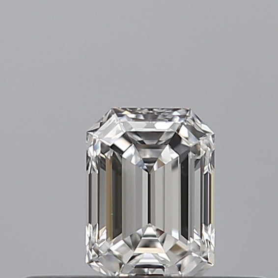 0.24 carat Emerald diamond E VVS2