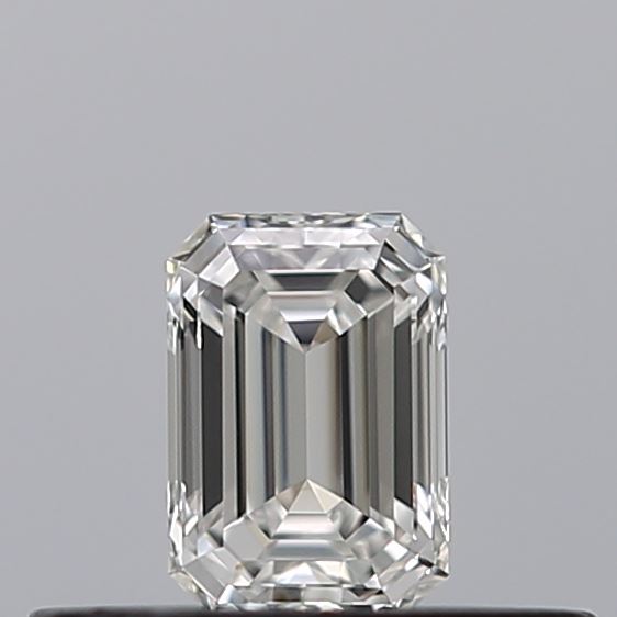 0.24 carat Emerald diamond F VVS2