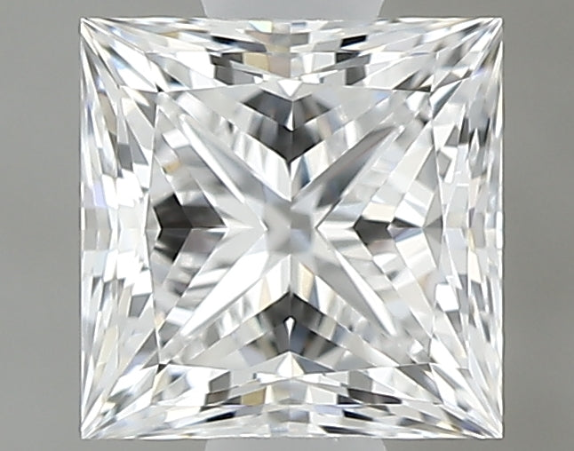 0.61 carat Princess diamond D VVS2