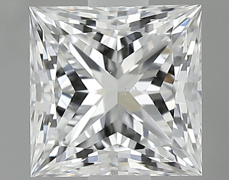 0.81 carat Princess diamond D VS2