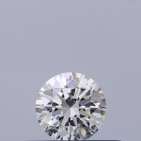 0.25 carat Round diamond E VVS2 Excellent