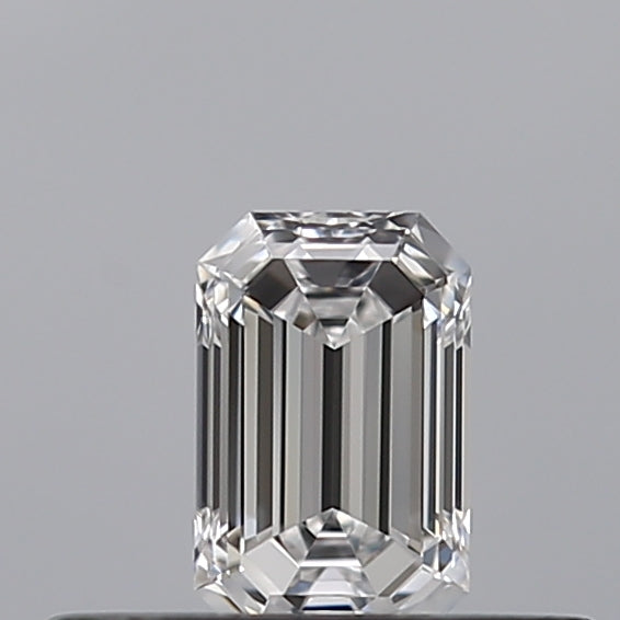 0.24 carat Emerald diamond D VVS1