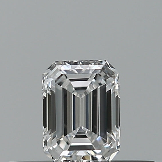 0.24 carat Emerald diamond D VVS1