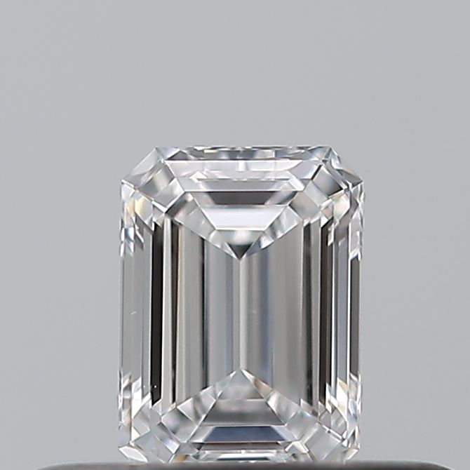 0.24 carat Emerald diamond D VVS2