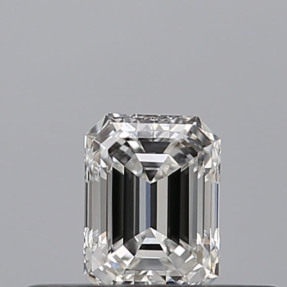 0.25 carat Emerald diamond F VVS2