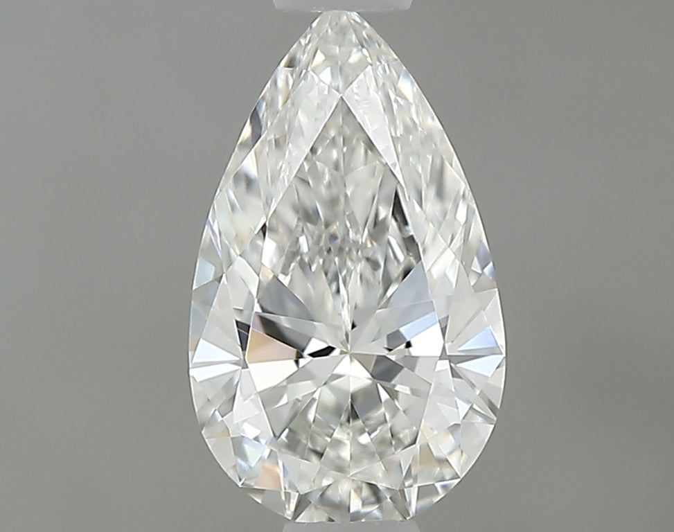 0.50 carat Pear diamond H VVS2