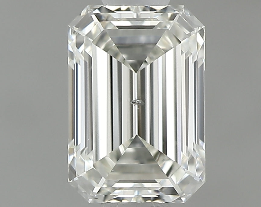0.52 carat Emerald diamond J SI1