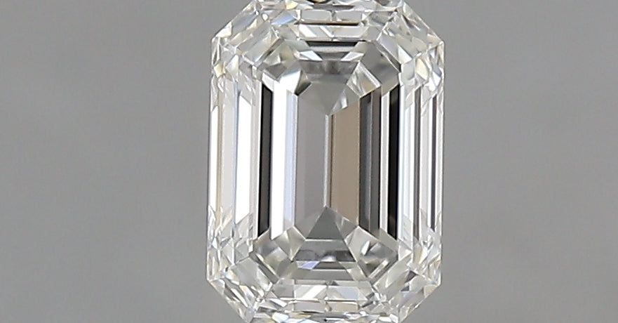 0.71 carat Emerald diamond H IF