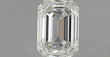 0.71 carat Emerald diamond H IF