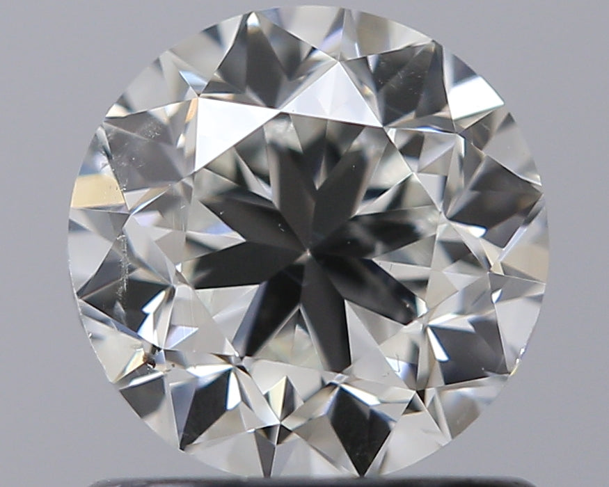 0.90 carat Round diamond H SI1 Good