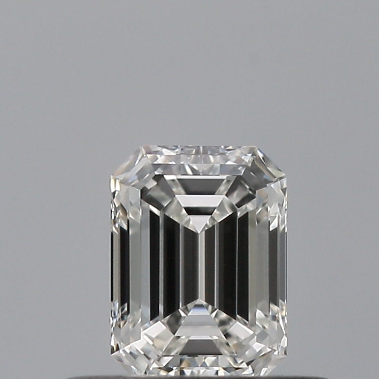 0.37 carat Emerald diamond F VVS2