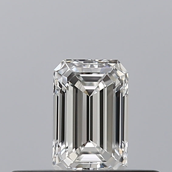 0.26 carat Emerald diamond E VVS1