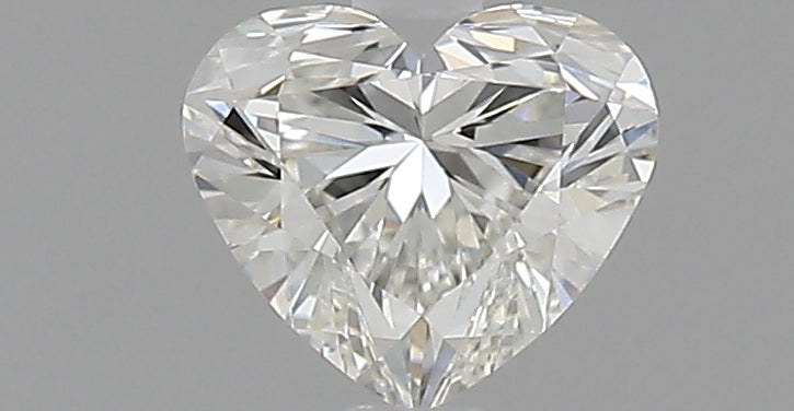 0.51 carat Heart diamond H VVS2