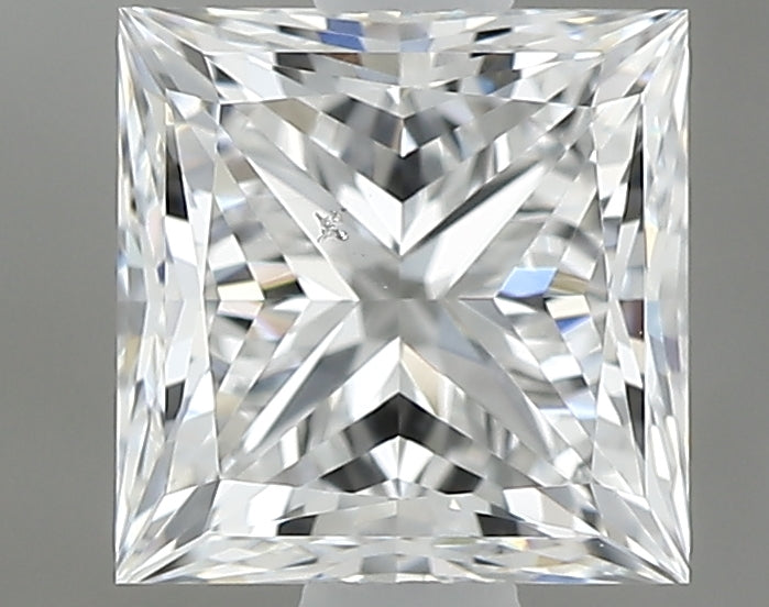 0.91 carat Princess diamond E SI2