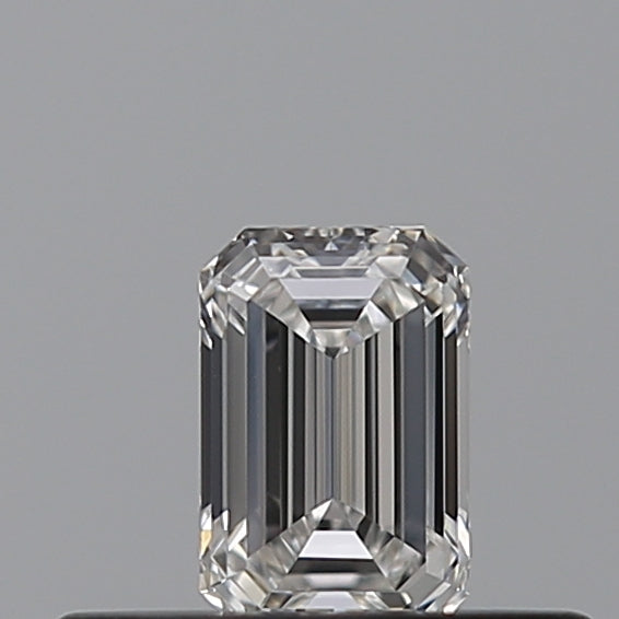 0.25 carat Emerald diamond F VVS1