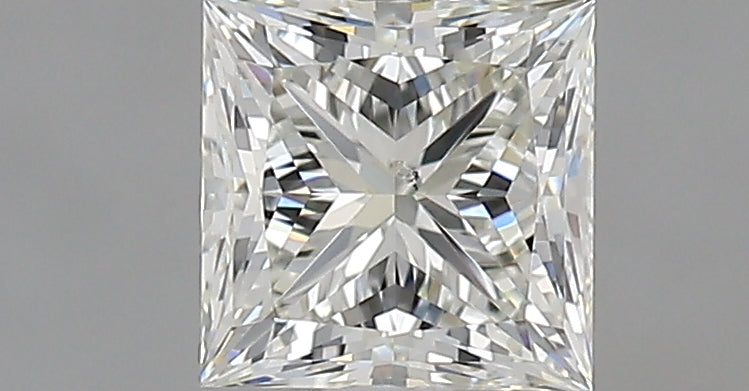 0.81 carat Princess diamond K SI1