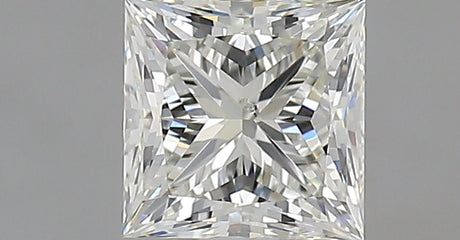 0.81 carat Princess diamond K SI1