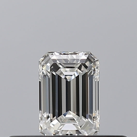 0.25 carat Emerald diamond F VVS1