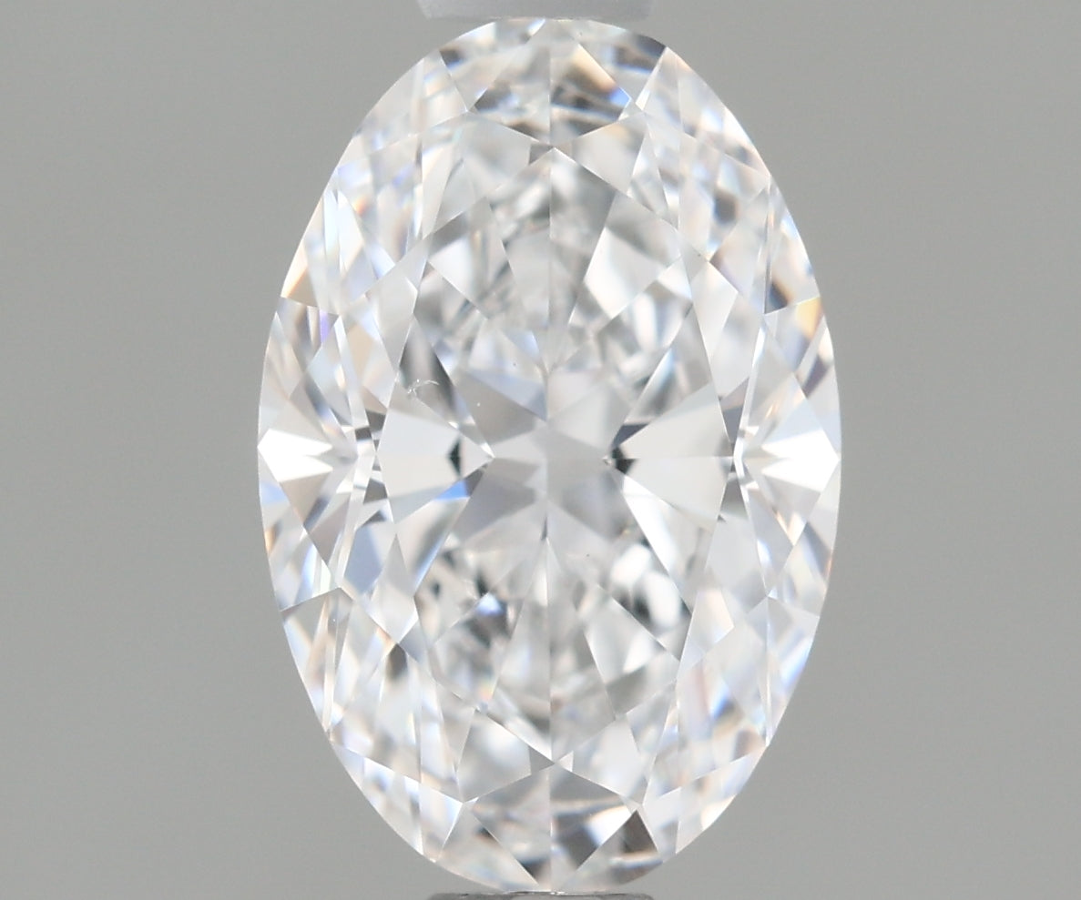 0.91 carat Oval diamond D VS2