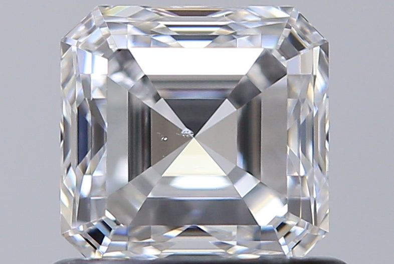 0.80 carat Asscher diamond D SI1